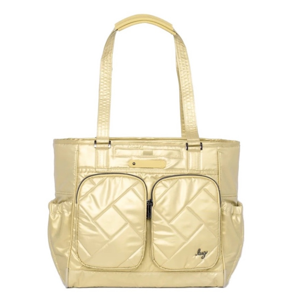 NWT Lug Trotter tote bag *Metallic Gold